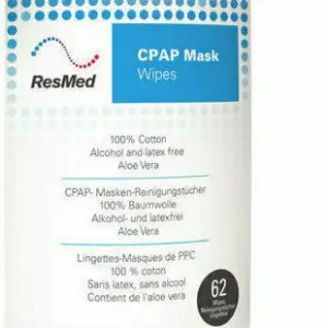 ResMed Mask Cleaning Wipes – 14 Count | For CPAP, BiPAP & Respiratory Devices